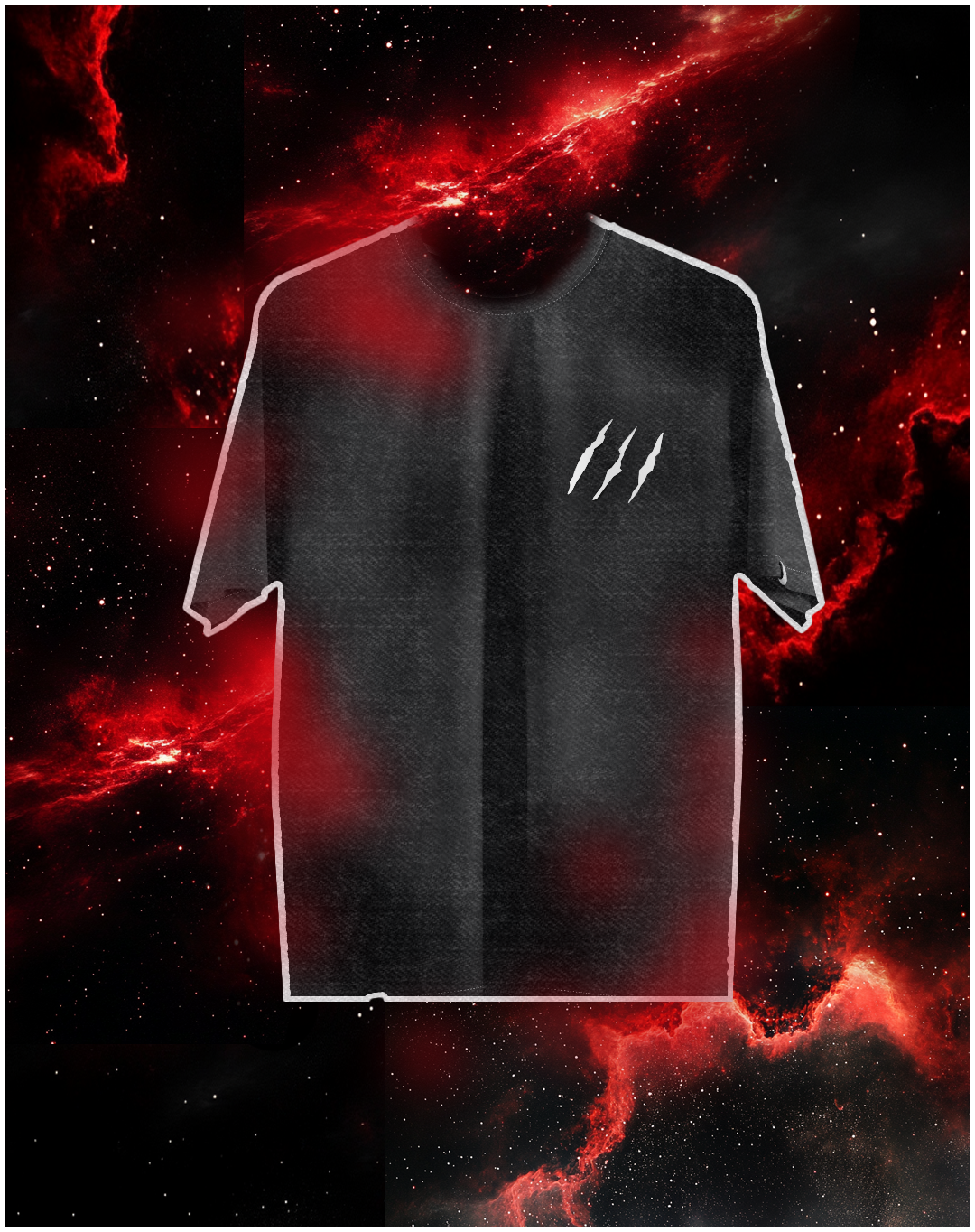 Illusions oversized t-shirt